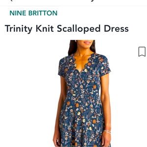 Stitch fix pretty blue short dress